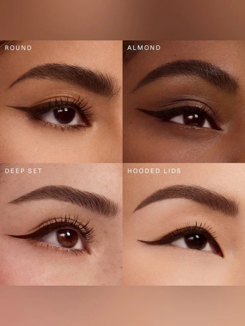 🎃Eyeliner Need🎃BNIB Rare Beauty Fullsize Perfect Strokes BROWN Matte Eyeliner!